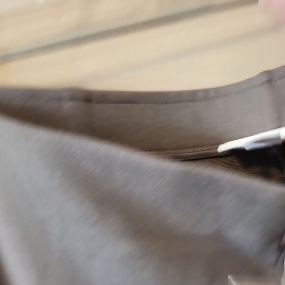 Pure Jill Slim Leg Gray Pants Large NWT - Picture 4 of 5